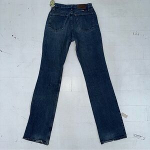 Wrangler Flare Blue Denim Jeans rare wash made in the USA vintage Y2k